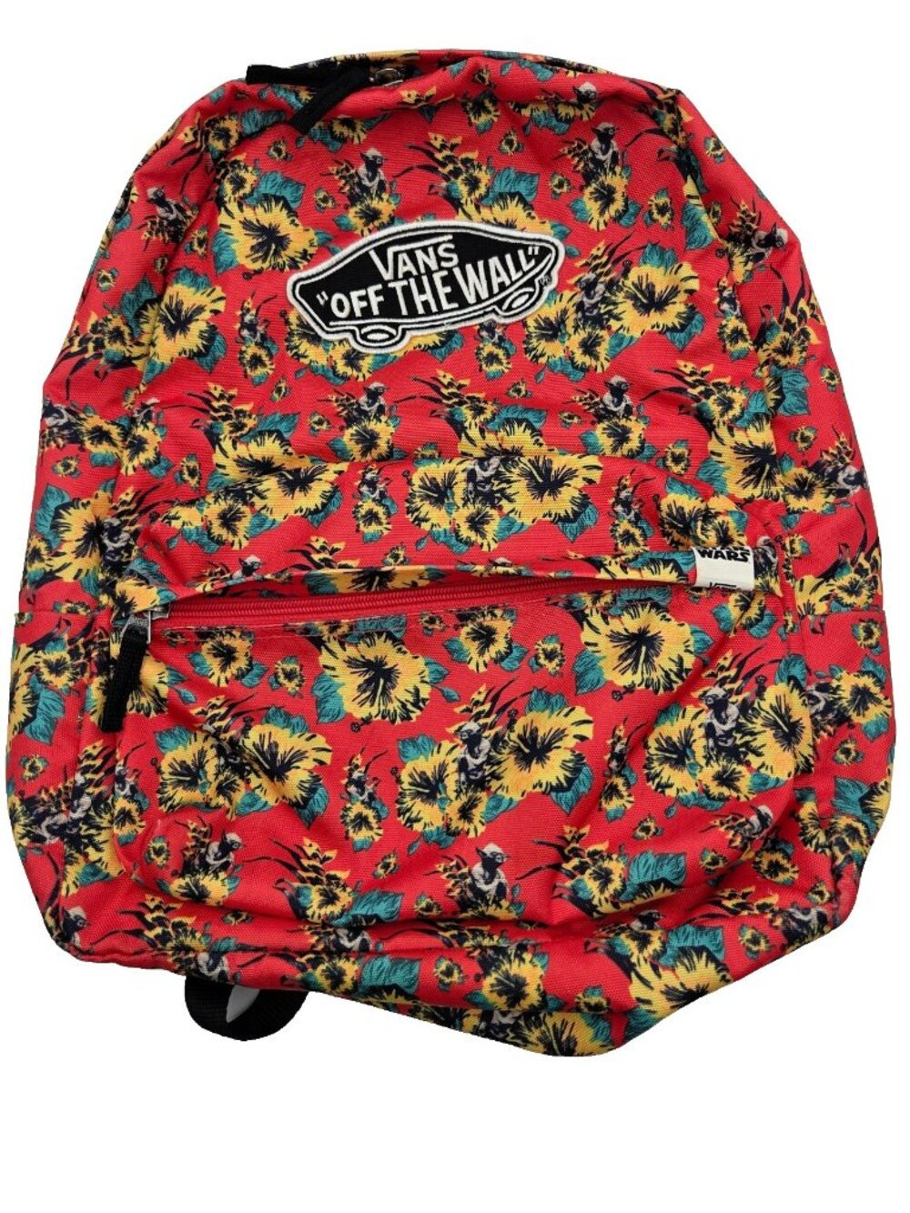 Vans Off The Wall Star Wars Yoda Aloha Backpack Bag School Limited Edition Read